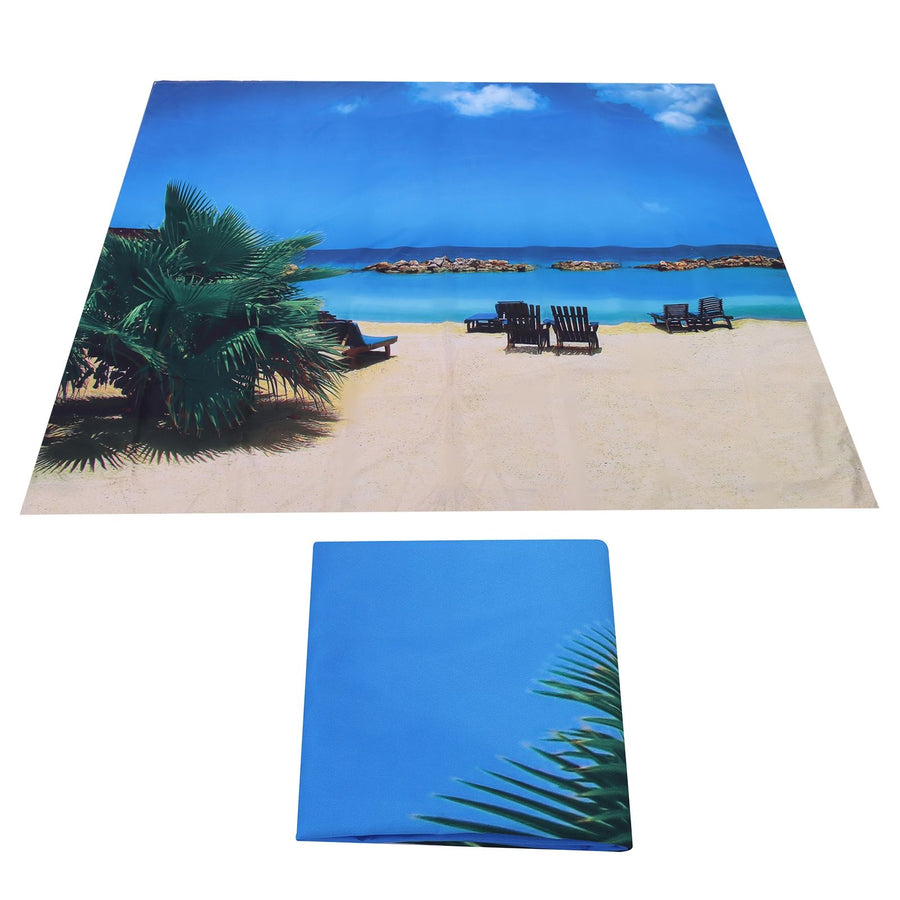 Wall Tapestry Beach Scenery Background Art Decoration for Home Living Room Bedroom200x150cm