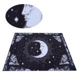 Wall Hanging Tapestry MoonPattern Background Decoration for Living Room Bedroom(230x180cm )