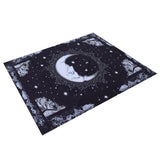 Wall Hanging Tapestry MoonPattern Background Decoration for Living Room Bedroom(230x180cm ) - Low Angle