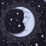 Wall Hanging Tapestry MoonPattern Background Decoration for Living Room Bedroom(230x180cm ) - Extra Image