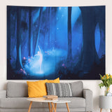 Decorative Tapestry MultiPurpose Unique Wall Hanging Carpet Living Room Bedroom Decors(200x150cm )