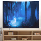 Decorative Tapestry MultiPurpose Unique Wall Hanging Carpet Living Room Bedroom Decors(150x130cm ) - Extra Image