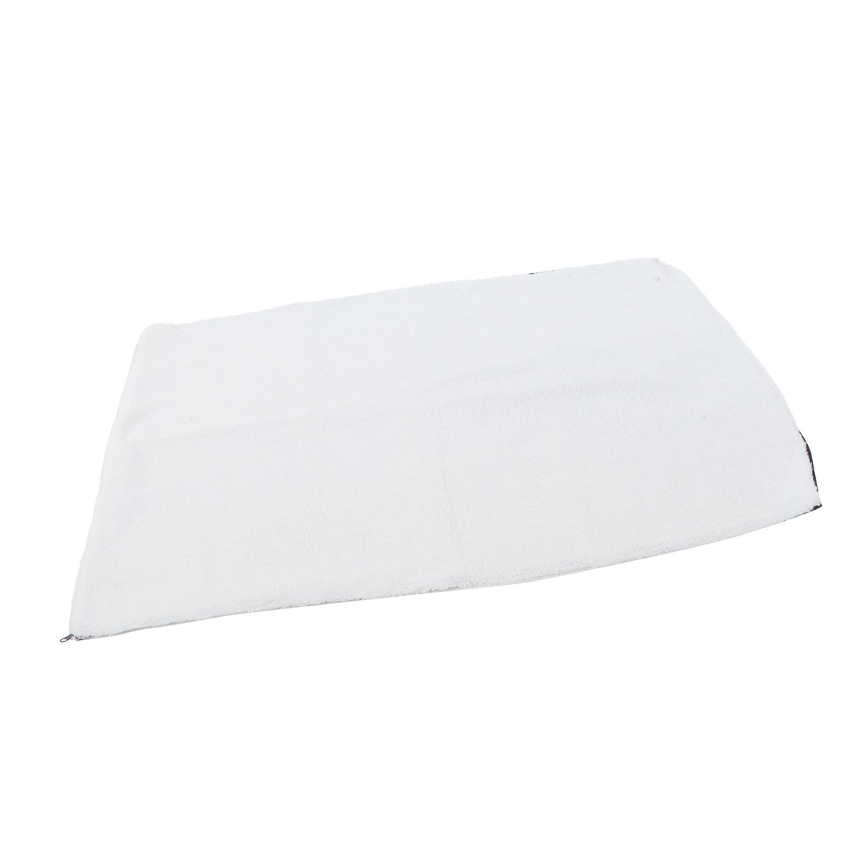 Pet Heating Pad Non Slip Detachable Insulation Warm Blanket for Pet House Dog Kennel(White 90x64cm)