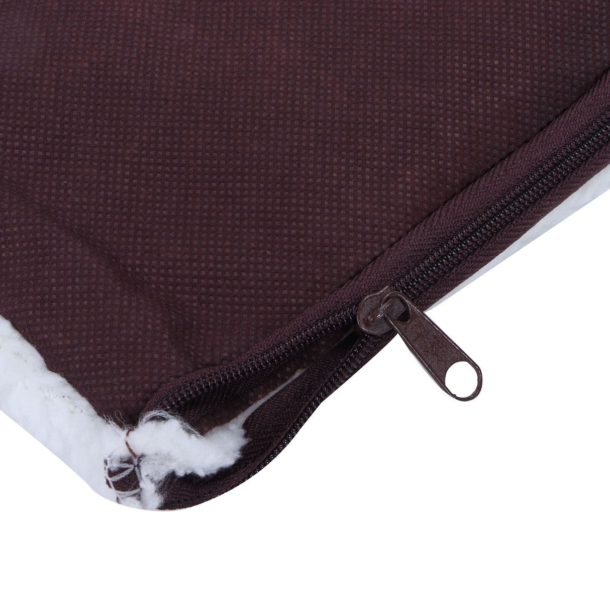 Pet Heating Pad Non Slip Detachable Insulation Warm Blanket for Pet House Dog Kennel(White 90x64cm)