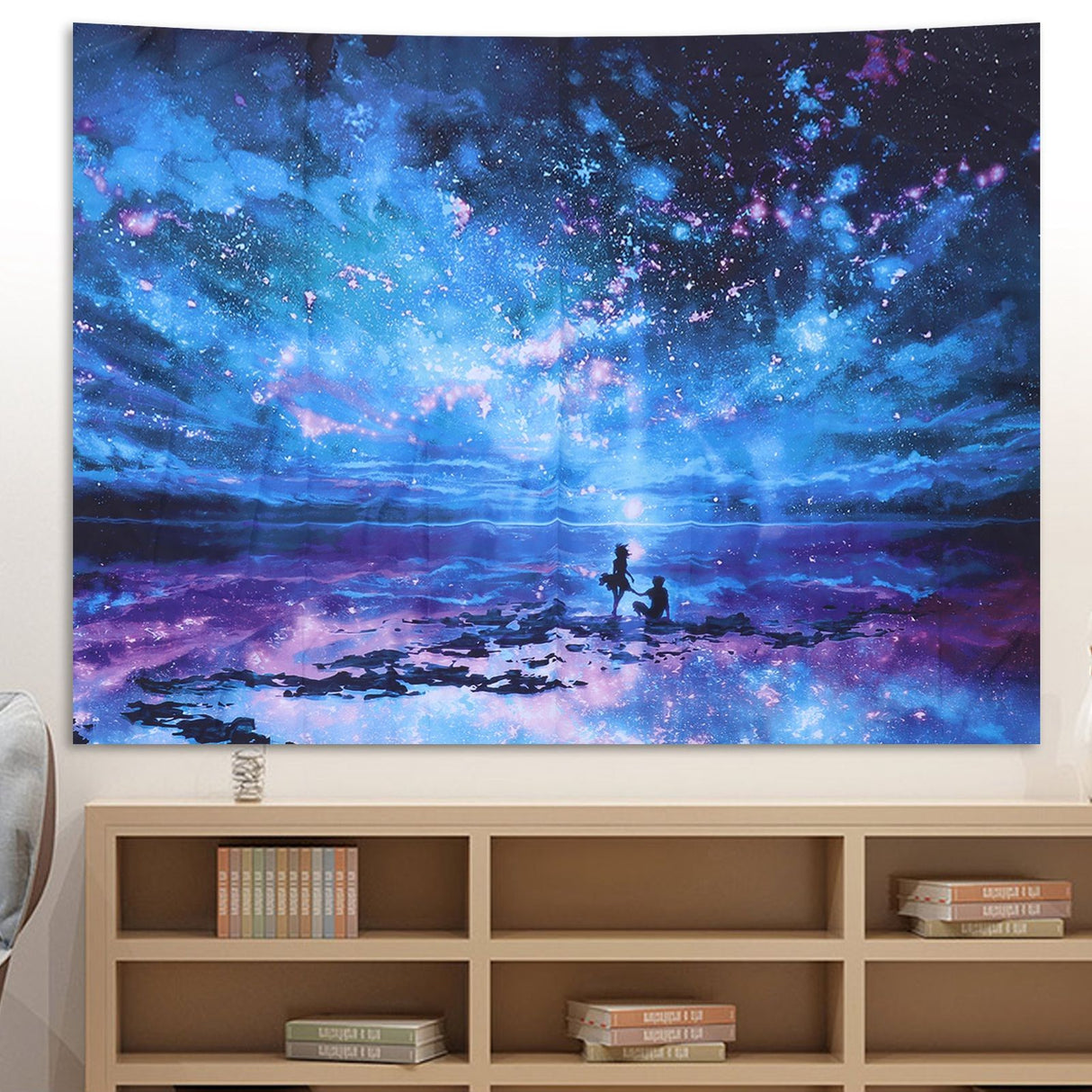 Wall Tapestry Wall Hanging for Bedroom Living Room Dormitory Background Decoration150x130cm