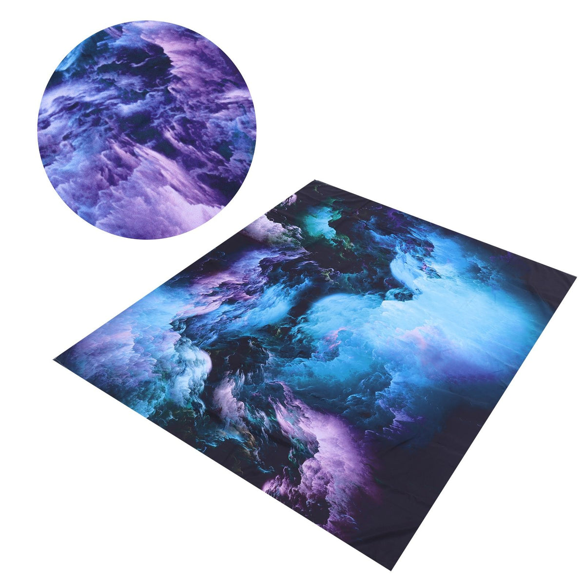 Background Wall Tapestry MultiPurpose Polyester Fiber Hanging Blanket Art Decoration(230x180cm )