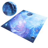 Planet Pattern Tapestry Wall Hanging for Bedroom Living Room Dormitory Background Decor230x180cm - Top-Down View