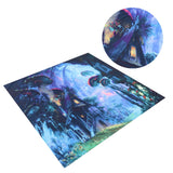 Forest Tapestry Wall Hanging Tapestry Beach Blanket for Living Room Bedroom Decor200x150cm - Side View