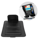 Car Visor Organizer Holder Multifunction Universal Glasses Card Storage Bag Black - Extra Image