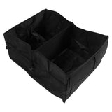 Car Storage Box Car Trunk Organizer Collapsible Multi-Compartment Auto Storage Tool - 45-Degree Angle