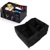 Car Storage Box Car Trunk Organizer Collapsible Multi-Compartment Auto Storage Tool - Extra Image