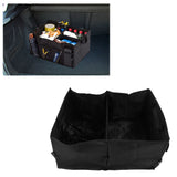Car Storage Box Car Trunk Organizer Collapsible Multi-Compartment Auto Storage Tool