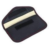 Car Key Blocker Bag Protector Portable PU AntiTheft Signal Shielding Case Pouch - 45-Degree Angle