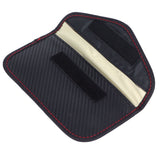 Car Key Blocker Bag Protector Portable PU AntiTheft Signal Shielding Case Pouch