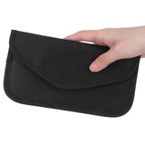 Car Key Signal Blocking Bag Signal Shielding Pouch AntiTheft Pouch AntiHacking Case - Rear View