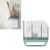 Household Chopstick Rack Multifunctional Chopstick Holder WallMounted Rack Storage Box for Kitchen