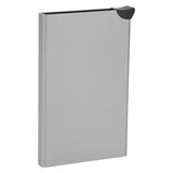 Business Card Holder AntiTheft AntiMagnetic Popup Credit Cards Case Bag Organizer(Gray x55#) - Front View