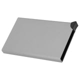 Business Card Holder AntiTheft AntiMagnetic Popup Credit Cards Case Bag Organizer(Gray x55#) - Close-Up Angle