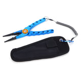 Fishing Lure Pliers Tongs Multifunction Aluminum Alloy Hook Remover Tool EquipmentBlue