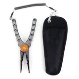 Fishing Lure Pliers Tongs Multifunction Aluminum Alloy Hook Remover Tool EquipmentGray - 45-Degree Angle