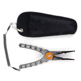 Fishing Lure Pliers Tongs Multifunction Aluminum Alloy Hook Remover Tool EquipmentGray