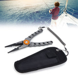 Fishing Lure Pliers Tongs Multifunction Aluminum Alloy Hook Remover Tool EquipmentGray - Extra Image