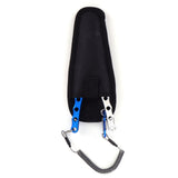 Fishing Lure Pliers Tongs Multifunction Aluminum Alloy Hook Remover Tool Equipment(Blue Silver ) - Low Angle