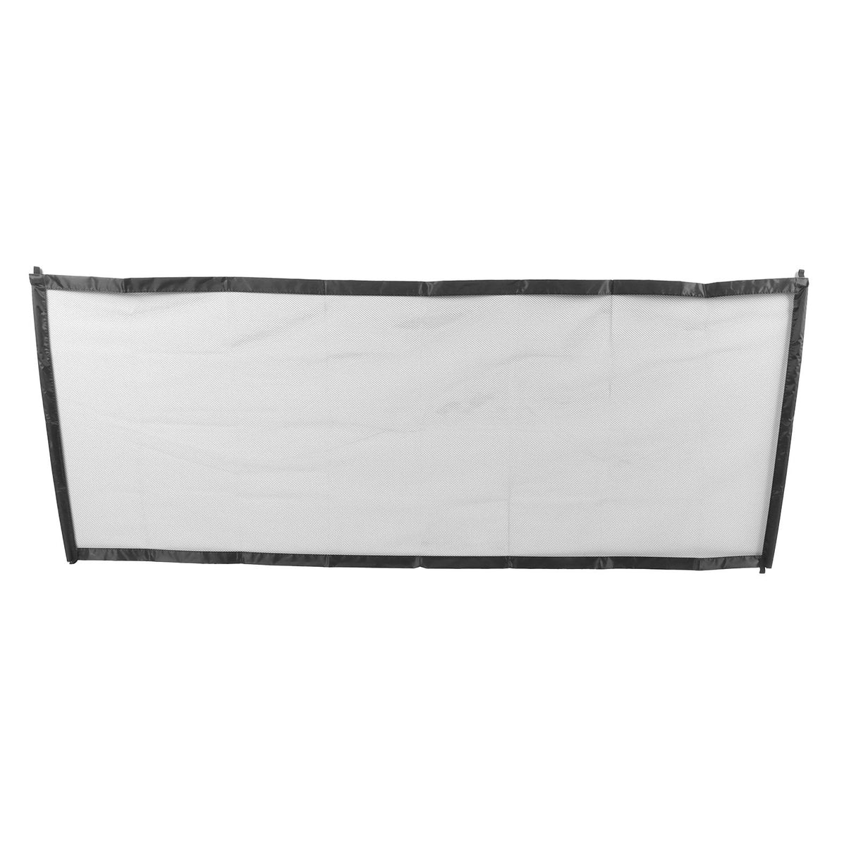 Black Portable Pet Gate Fence Foldable Small Animal Protective Fence for Indoor and Outdoor