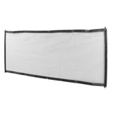 Black Portable Pet Gate Fence Foldable Small Animal Protective Fence for Indoor and Outdoor - Close-Up Angle