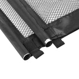 Black Portable Pet Gate Fence Foldable Small Animal Protective Fence for Indoor and Outdoor - Extra Image