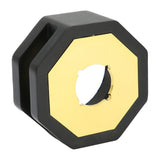 Retro Style Wax Seal Stove Warmer Octangular Melting Sticks Furnace Tool for Making WaxBlack
