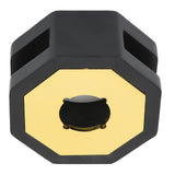 Retro Style Wax Seal Stove Warmer Octangular Melting Sticks Furnace Tool for Making WaxBlack