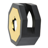 Retro Style Wax Seal Stove Warmer Octangular Melting Sticks Furnace Tool for Making WaxBlack