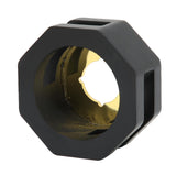Retro Style Wax Seal Stove Warmer Octangular Melting Sticks Furnace Tool for Making WaxBlack
