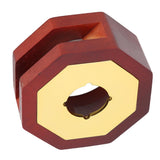 Retro Style Wax Seal Stove Warmer Octangular Melting Sticks Furnace Tool for Making WaxDark Red