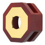 Retro Style Wax Seal Stove Warmer Octangular Melting Sticks Furnace Tool for Making WaxDark Red