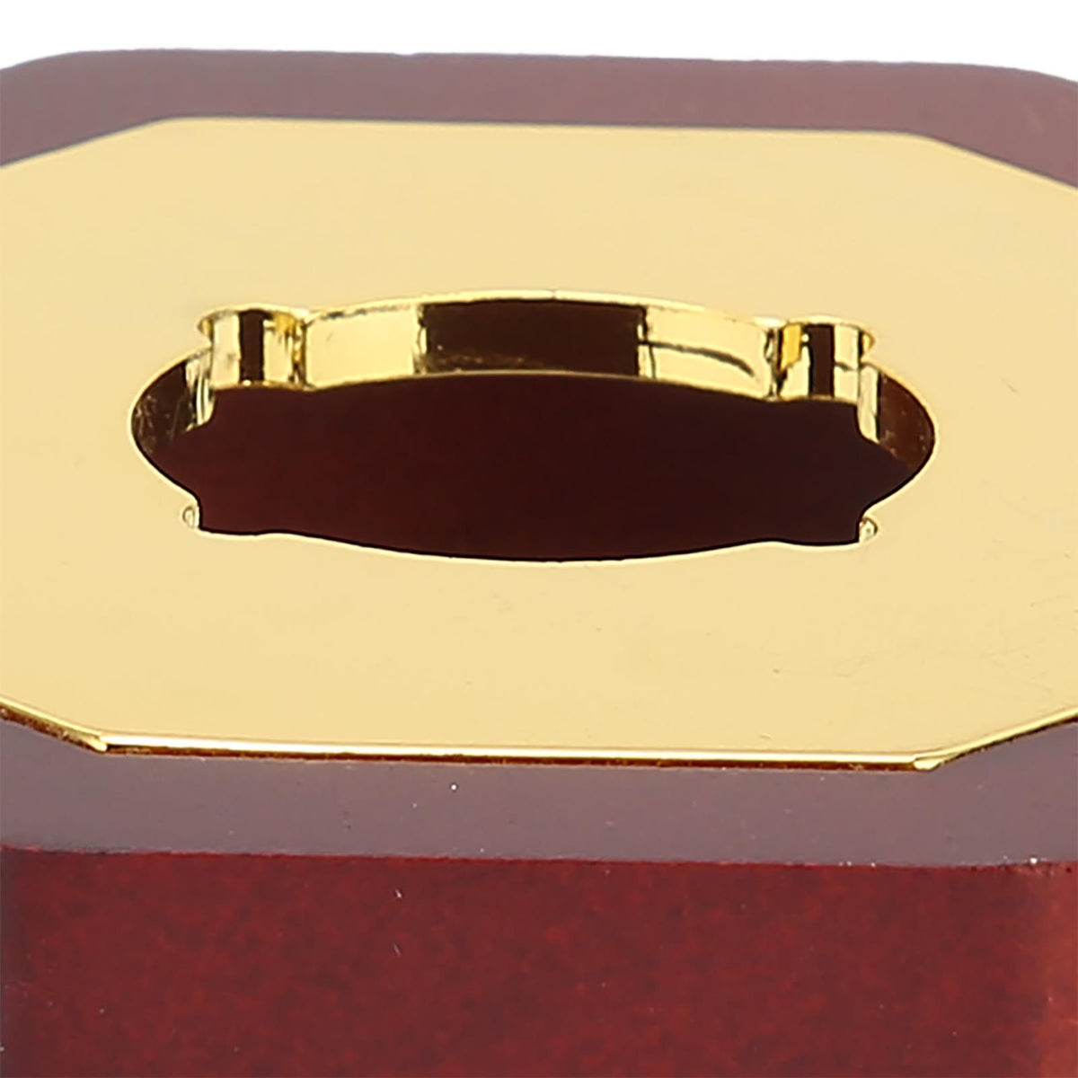 Retro Style Wax Seal Stove Warmer Octangular Melting Sticks Furnace Tool for Making WaxDark Red