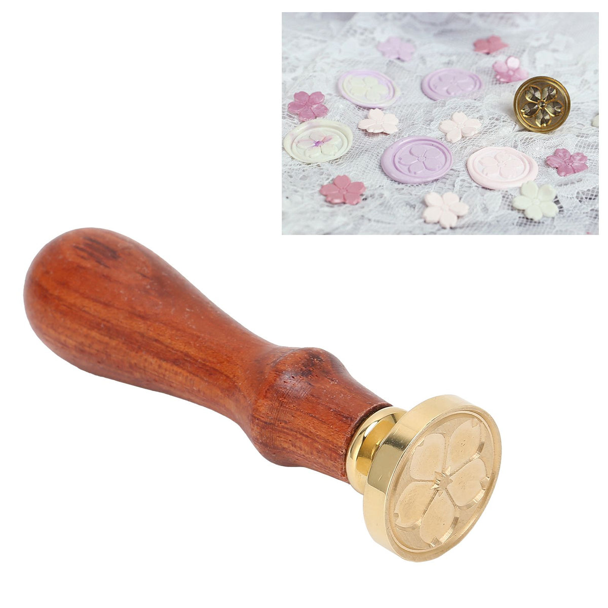 Unique Pattern Lacquer Seal Stamp Envelope Sealing Hand Account DIY Gift Invitation Sealing Wax