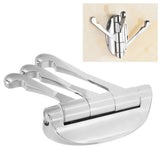 Clothes Hook Wall Mount 180 Degree Foldable Coat Hook Hanger for Home Bathroom Bedroom(ChromePlate ) - Extra Image
