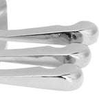 Clothes Hook Wall Mount 180 Degree Foldable Coat Hook Hanger for Home Bathroom Bedroom(ChromePlate )