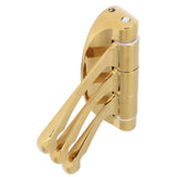 Clothes Hook Wall Mount 180 Degree Foldable Coat Hook Hanger for Home Bathroom BedroomGold