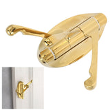 Clothes Hook Wall Mount 180 Degree Foldable Coat Hook Hanger for Home Bathroom BedroomGold - Extra Image