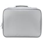 Files Storage Bag Multifunction Fireproof Waterproof Office Document Organizer Silver