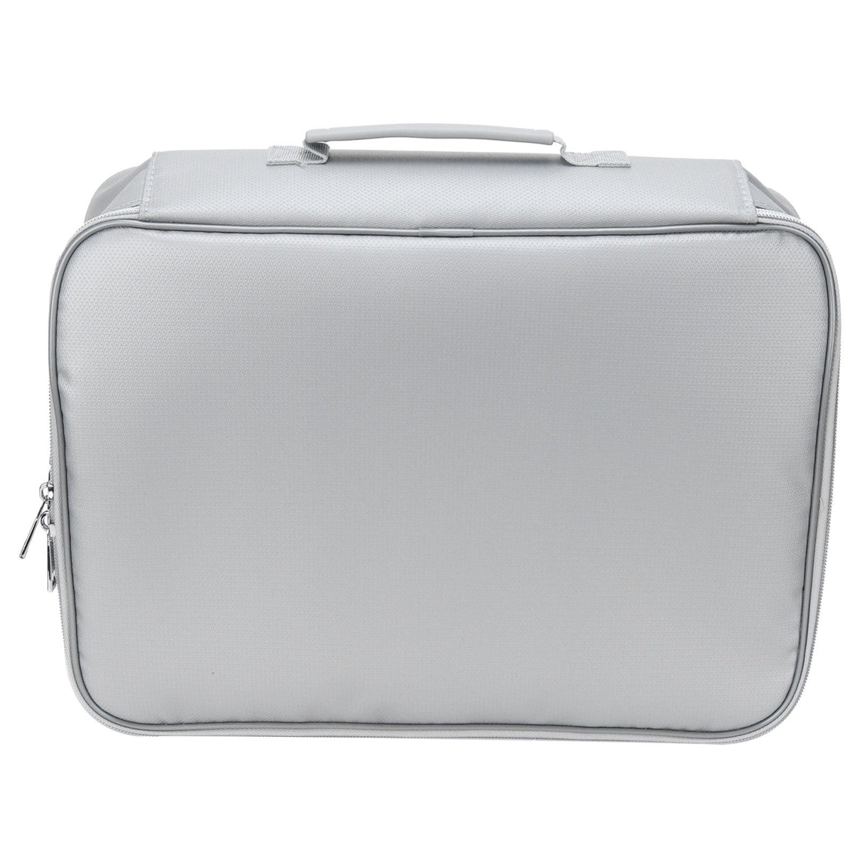 Files Storage Bag Multifunction Fireproof Waterproof Office Document Organizer Silver