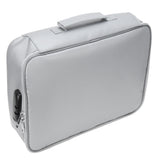 Files Storage Bag Multifunction Fireproof Waterproof Office Document Organizer Silver