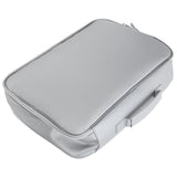 Files Storage Bag Multifunction Fireproof Waterproof Office Document Organizer Silver