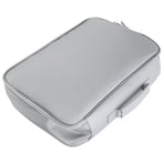 Files Storage Bag Multifunction Fireproof Waterproof Office Document Organizer Silver