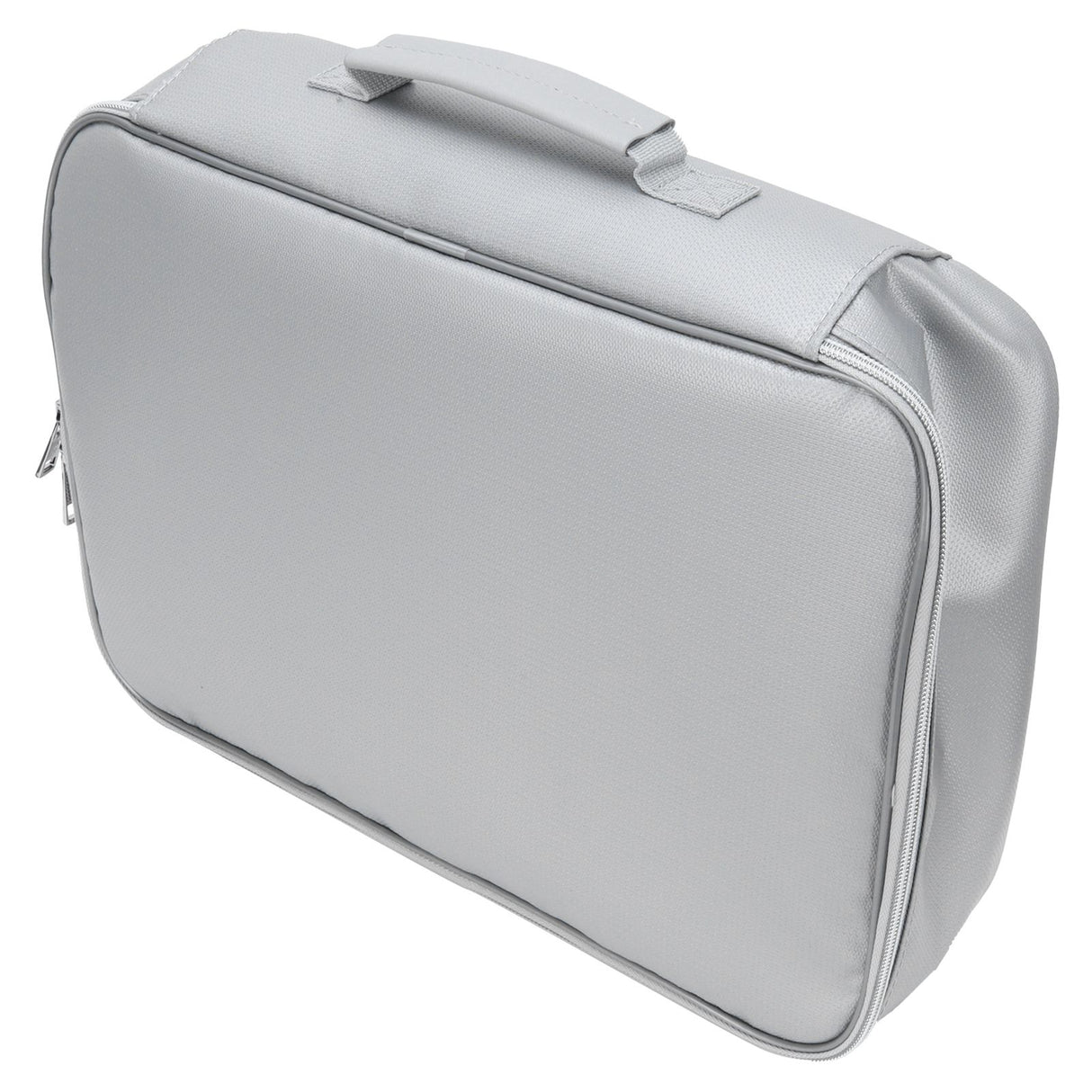 Files Storage Bag Multifunction Fireproof Waterproof Office Document Organizer Silver