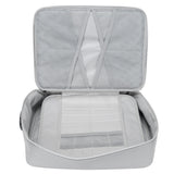 Files Storage Bag Multifunction Fireproof Waterproof Office Document Organizer Silver - Extra Image