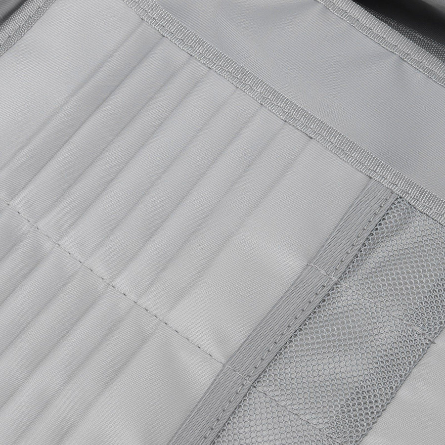 Files Storage Bag Multifunction Fireproof Waterproof Office Document Organizer Silver